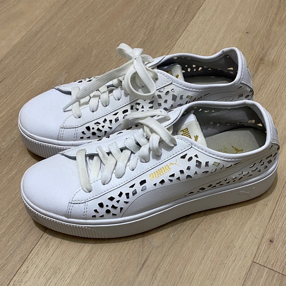 Puma Platform Cutout Sneakers